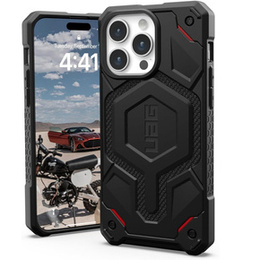 Чoхол Urban Armor Gear до iPhone 15 Pro Max, Monarch Pro Kevlar MagSafe, чорний