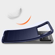 Чехол до Xiaomi Poco X4 Pro 5G, Carbon, синий