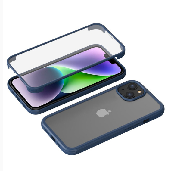 Чехол до iPhone 14, ERBORD Guardian, темно-синий