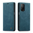 Чехол CASEME для Xiaomi Mi 10T 5G / Mi 10T Pro 5G, Leather Wallet Case, зелёный