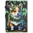 Чехол для Lenovo Tab M11, с откидной крышкой, corgi dog