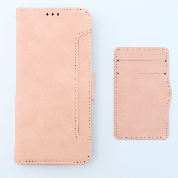 Откидной чехол для Xiaomi 13T / 13T Pro, Card Slot, розовый