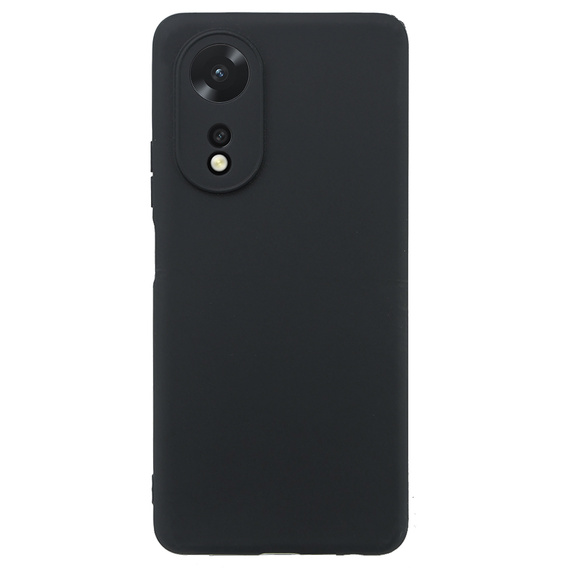 Тонкий корпус для Oppo A58 4G, Slim, чёрный