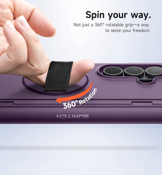 Чохол Suritch з підставкою 360° і вбудованим захистом екрану для Samsung Galaxy Z Fold7