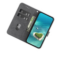 Чохол-книжка для Infinix Hot 40i, Wallet, Rose чорний