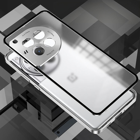 Чехол для OnePlus 13R, Frame Case, серебряный