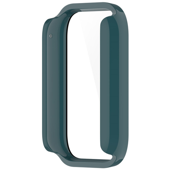 Чехол 2 в 1 + закаленное стекло для Xiaomi Smart Band 8 Pro, зелёный