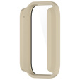 Чехол 2 в 1 + закаленное стекло для Xiaomi Smart Band 8 Pro, розовый