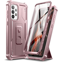 Бронированный чехол для Samsung Galaxy A33 5G, Dexnor Full Body, розовый