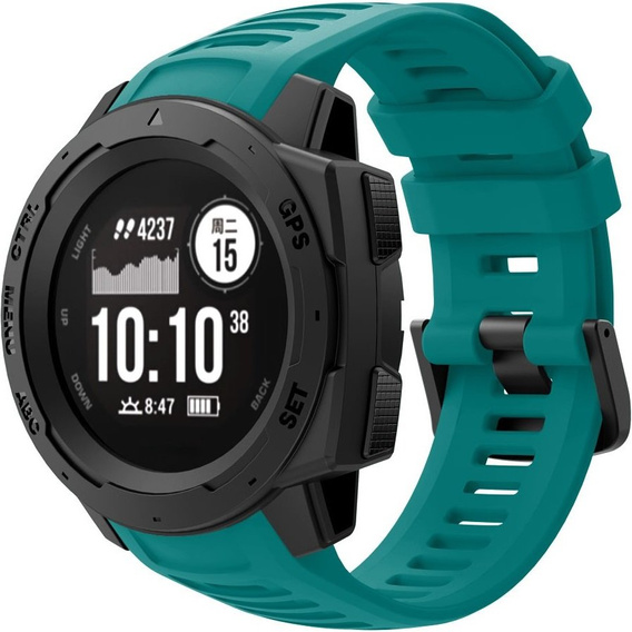 Силіконовий ремінець для Garmin Instinct, Blue