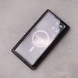 Магнітний чохол Dual Glass MagSafe для Samsung Galaxy S23 Ultra, чорний