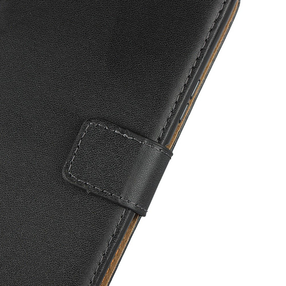 Откидной чехол для Sony Xperia 10 II, Case Genuine Leather, чёрный