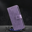 Откидной чехол для Samsung Galaxy A54 5G, Mandala Flower, фиолетовый