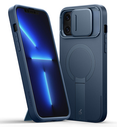 Чехол для iPhone 12 Pro Max / 13 Pro Max, Suritch Shockproof, для MagSafe, синий