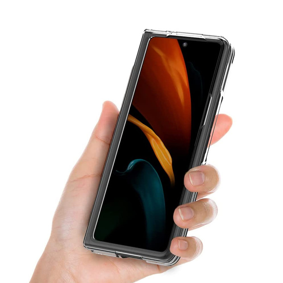 Чохол Rubberized Hard PC Shell для Samsung Galaxy Z Fold3 5G, Clear