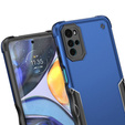Бронированный чехол для Motorola Moto G22, Dual-Layer, синий