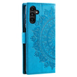 Откидной чехол для Samsung Galaxy A55 5G, Mandala Flower, зелёный