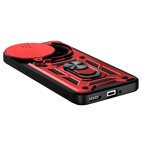 Чохол NOX Camera Slide Realme 14 Pro 5G, CamShield Slide, червоний