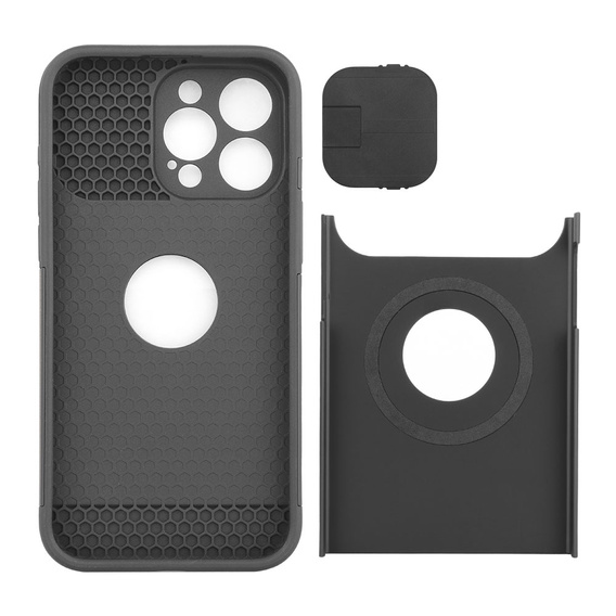 Чoхол до iPhone 15 Pro Max, ERBORD MagProtect Slide Camera, чорний