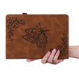 Чохол для Lenovo Tab M11, Butterfly, коричневий
