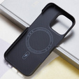 Чохол для iPhone 16 Pro Max, Aramid Fiber Cover, чорний
