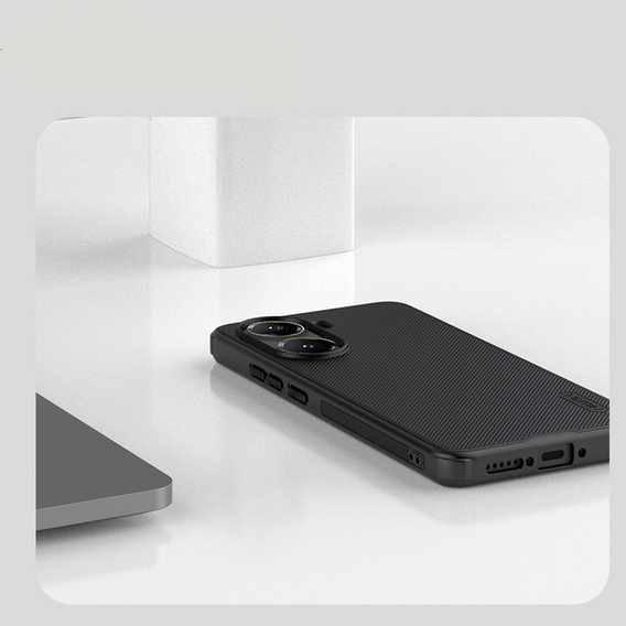 Чехол NILLKIN для Xiaomi Poco X7 Pro 5G, Frosted Shield, для MagSafe, чёрный