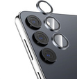 2x закаленное стекло ERBORD для камеры Samsung Galaxy S24+ Plus, серый