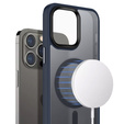 Чoхол до iPhone 14 Pro, Simple MagSafe, темно-синій