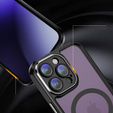 Чехол для iPhone 15 Pro Max, ERBORD Impact Guard, MagSafe, чёрный