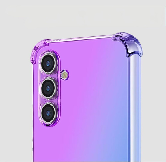 Чохол для Samsung Galaxy M15 5G, Gradient Dropproof, Фіолетовий / синій