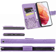 Чохол-книжка для Realme 12 Pro 5G / 12 Pro+ 5G, Butterfly, фіолетовий
