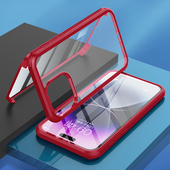 Чохол для iPhone 15 Pro, ERBORD Guardian, червоний