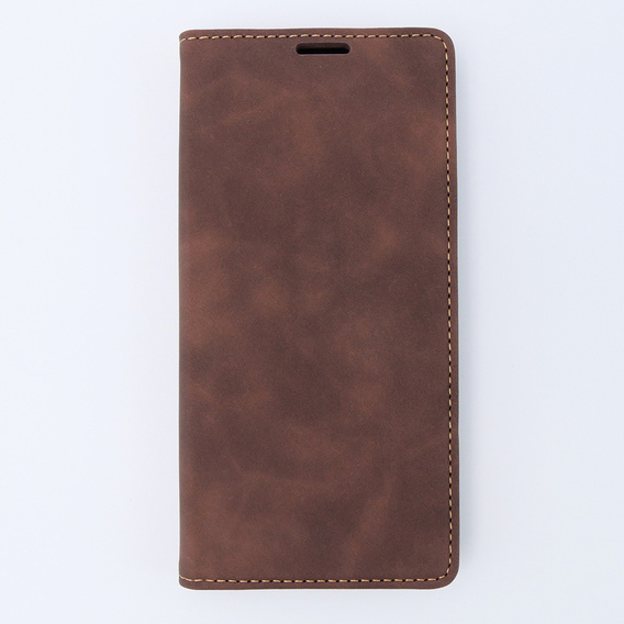 Чохол для Motorola Moto G53, ERBORD Vintage, гаманець з клапаном, кава
