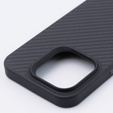 Чохол для iPhone 15 Pro, Aramid Fiber Cover, чорний