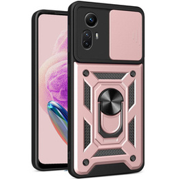 Чохол NOX Camera Slide Xiaomi Redmi Note 12S 4G, CamShield Slide, рожевий rose gold