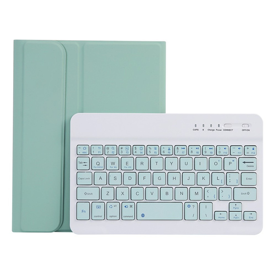 Чохол з Bluetooth-клавіатурою для iPad mini 8.3" 2021 (6 gen.) / iPad mini 8.3" 2024 (7 gen.), зелений