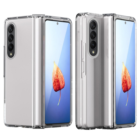 Стильный чехол Hinge Cover с защитой камеры для  Samsung do Galaxy Z Fold4 5G, Transparent