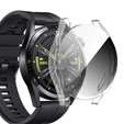 Etui z wbudowanym szkłem do Huawei Watch GT 3 42mm - Transparent White