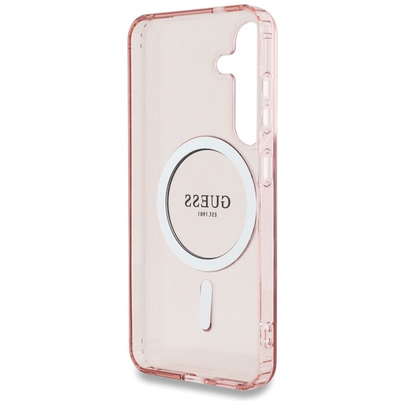 Чехол GUESS IML Glitter Circle для Samsung Galaxy S25