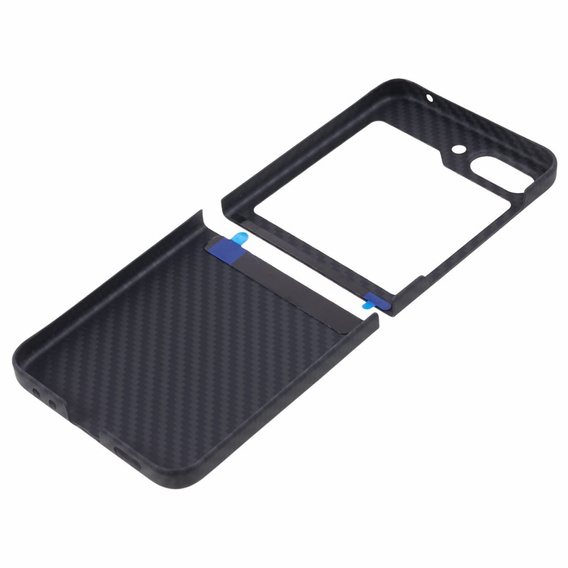 Чохол для Samsung Galaxy Z Flip5 5G, Aramid Fiber Cover, чорний