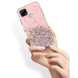 Чoхол до Realme 7i, Glittery, рожевий