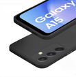 Чехол для Samsung Galaxy A15, Silicone Lite, чёрный + 9H стекло