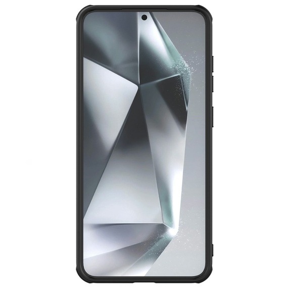 Чехол NILLKIN для Samsung Galaxy S25, Frosted Shield, для MagSafe, чёрный
