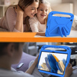 Детский чехол для Samsung Galaxy Tab A9+, детский чехол с ручкой, синий