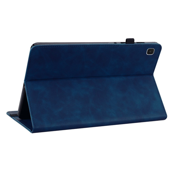 Чехол для Samsung Galaxy Tab A7 Lite, Wallet Pen Slot, синий