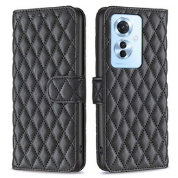 Чохол-книжка для Oppo Reno 11F 5G, Wallet, BINFEN COLOR, чорний