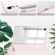 Чехол для Samsung Galaxy Tab S10 Lite / S10 FE / S9 FE, Smartcase Hybrid, с местом для стилуса, розовый