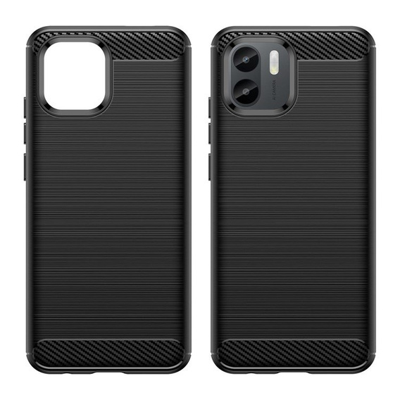 Чoхол до Xiaomi Redmi A1 4G / A2 4G, Carbon, чорний