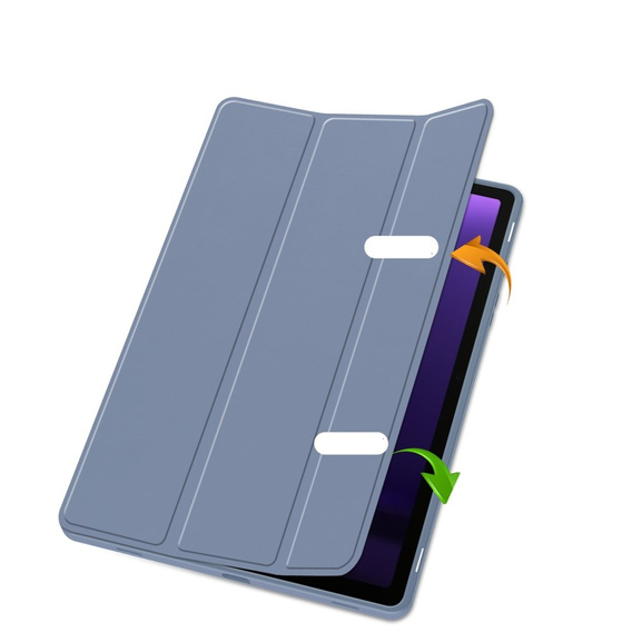 Чохол для Samsung Galaxy Tab S10 Lite / S10 FE / S9 FE, Smartcase з місцем для стилуса, фіолетовий