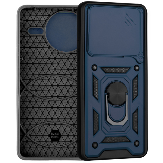Чехол NOX Camera Slide Xiaomi Poco F7 Ultra, CamShield Slide, синий